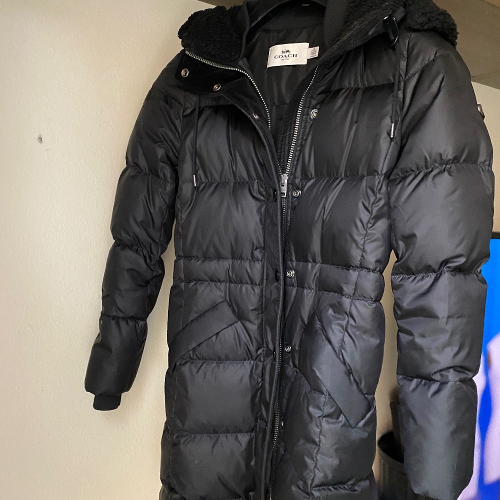 Black Coach Jacket